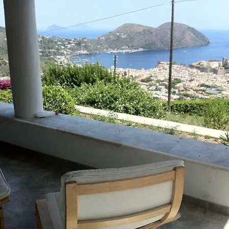 Con Panorama Unico , Ampia Veranda * 利帕里
